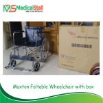 Maxton Foldable Wheelchair with box