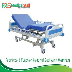 Three Function Manual ICU Bed with Mattress Price in Dhaka BD