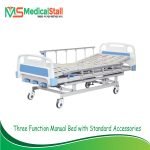 Three Function Manual Bed with Standard Accessories