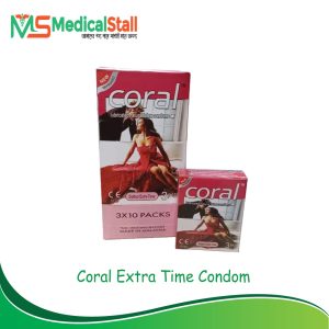 Coral Extra Time Condom - Medical Stall