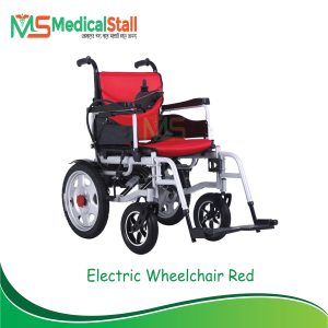Electric Wheelchair Red - Medical Stall