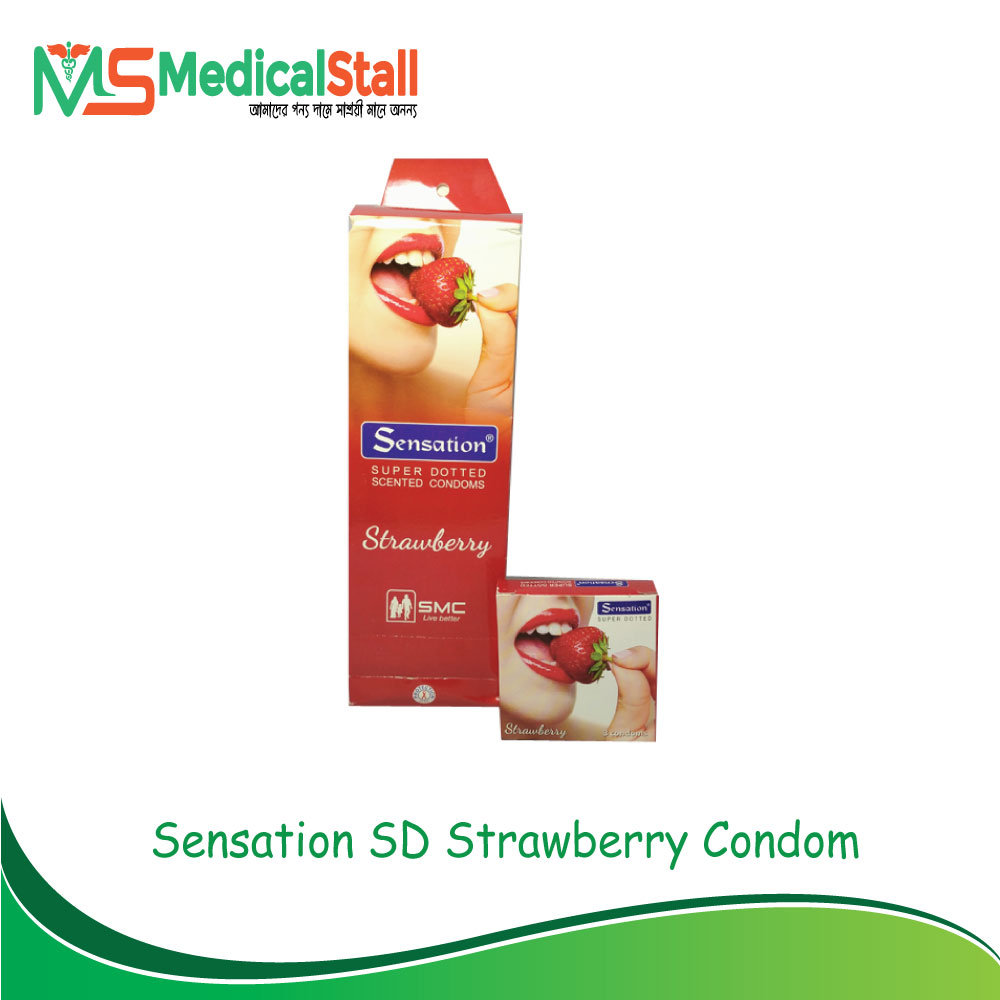 Sensation SD Strawberry Condom