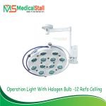 Operation Light With Halogen Bulb - Medical Stall