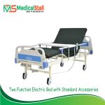 Two Function Electric Bed with Standard Accessories - Medical Stall