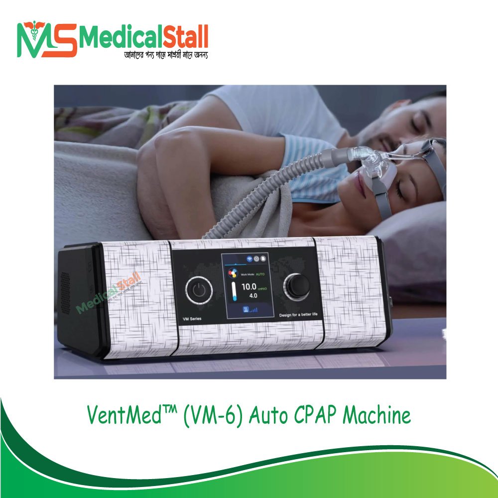 Buy VentMed™ VM-6 Auto CPAP Machine in BD – Best Price & Warranty