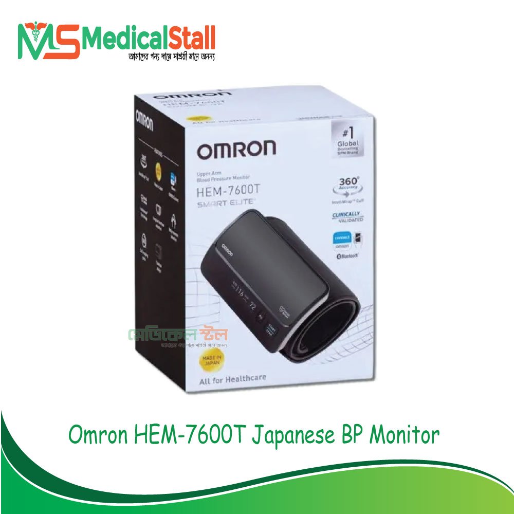 Omron HEM-7600T Smart Elite + Blood Pressure Monitor Price in Bangladesh